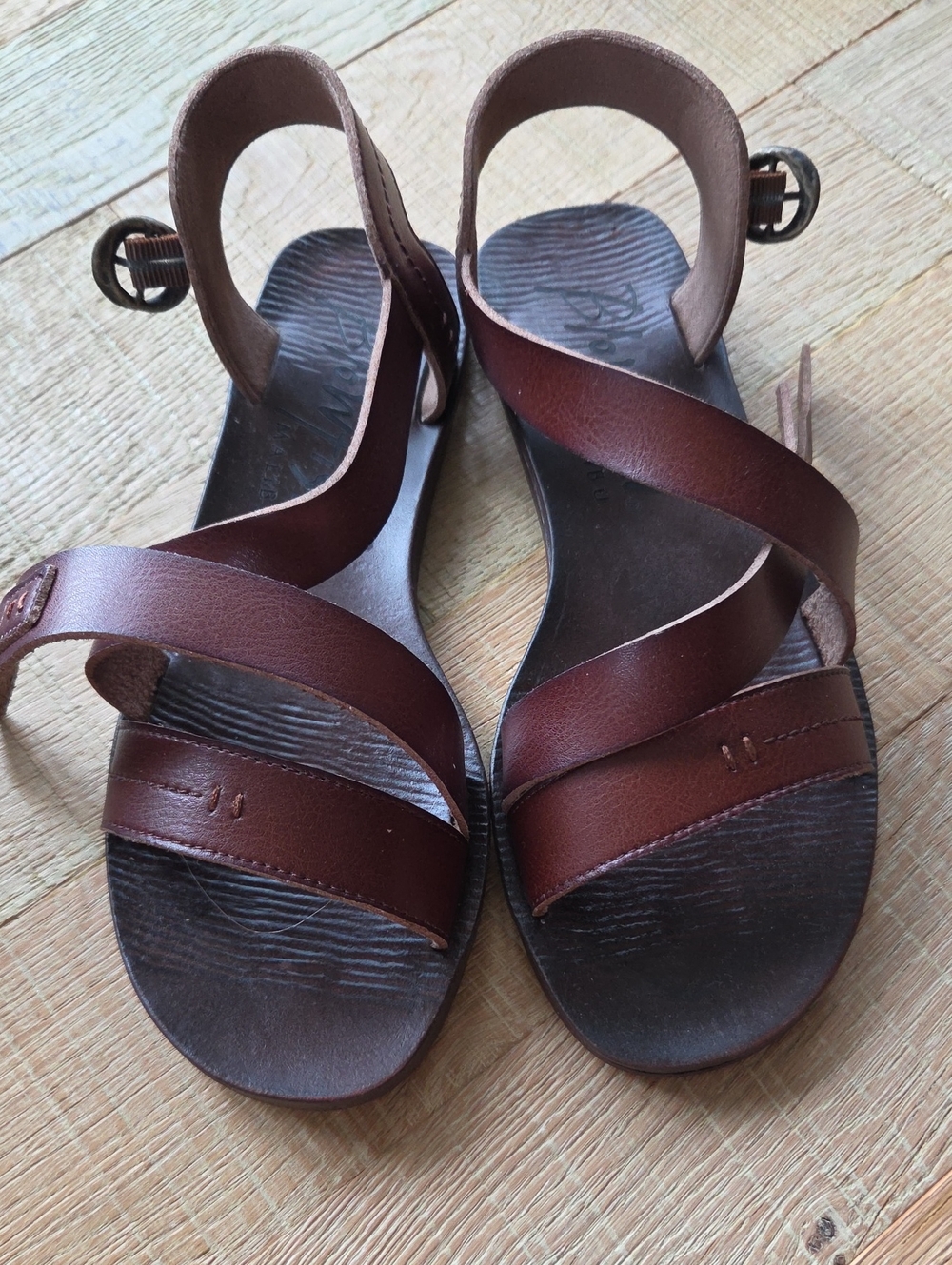 Blowfish Sandals Whiskey Dyecut 8